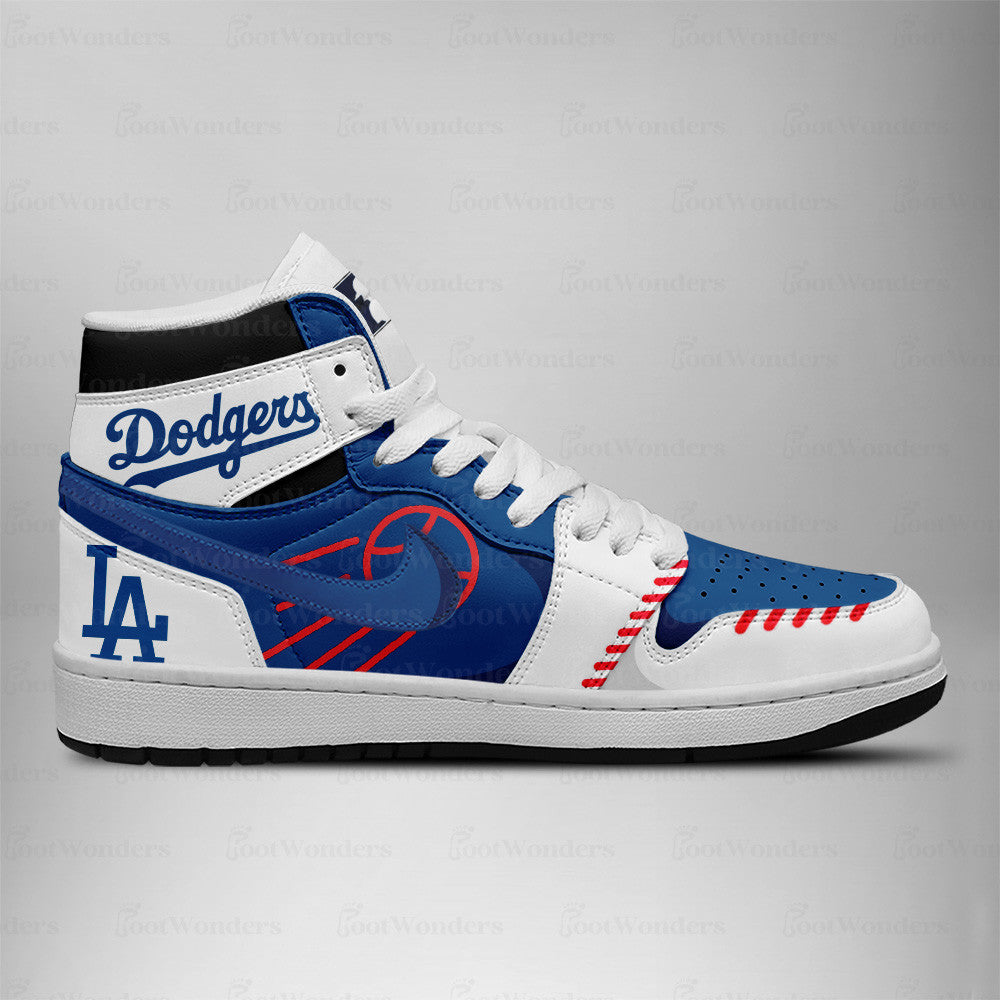 [FLASH SALE] NEW CUSTOMIZED MLB02 LA DODGERS AIR JORDAN SNEAKERS
