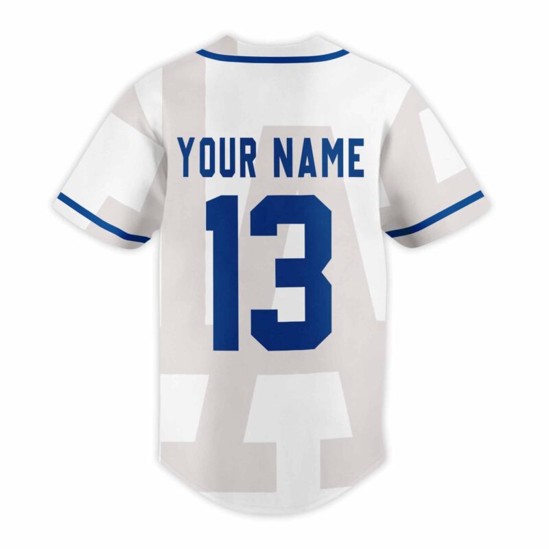 [FLASH SALE] NEW CUSTOMIZED MLB02 LA DODGERS BASEBALL JERSEY