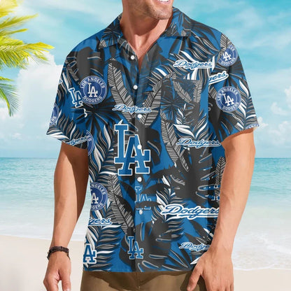 [FLASH SALE] NEW CUSTOMIZED MLB02 LAD LOS ANGELES DODGERS UNISEX HAWAIIAN SHIRT