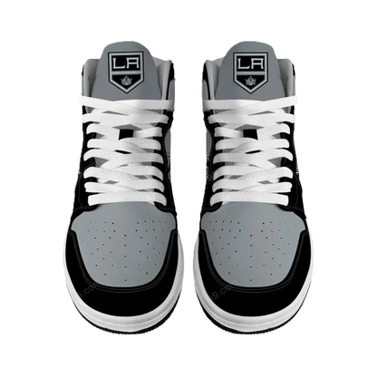 [SUPER SALE] NEW CUSTOMIZED NHL16 LA KINGS AIR JORDAN SNEAKERS