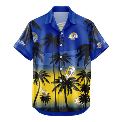 [SPECIAL OFFER] NEW CUSTOMIZED NFL22 LAR LOS ANGELES RAMS UNISEX HAWAIIAN SHIRT & SHORTS SET