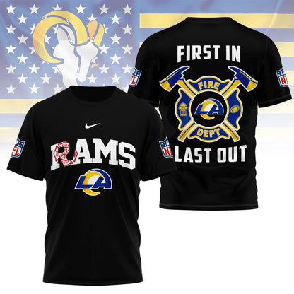 [SPECIAL OFFER] NEW CUSTOMIZED NFL22 LAR LOS ANGELES RAMS T-SHIRT | MULTIPLE COLORS AVAILABLE