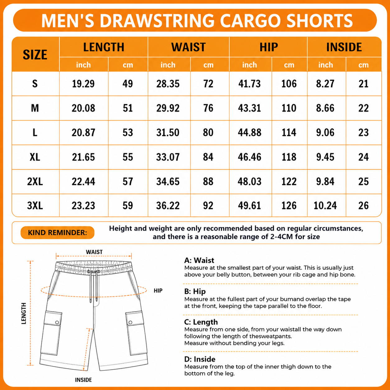[FLASH SALE] NEW CUSTOMIZED MLB16 DTS DETROIT TIGERS MEN'S DRAWSTRING CARGO SHORTS