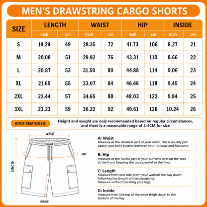 [SPECIAL OFFER] NEW CUSTOMIZED NFL24 NOS NEW ORLEANS SAINTS MEN'S DRAWSTRING CARGO SHORTS