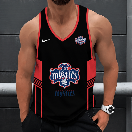 [FAN FAVORITE] NEW CUSTOMIZED WNBA13 WSM WASHINGTON MYSTICS UNISEX TANK TOP
