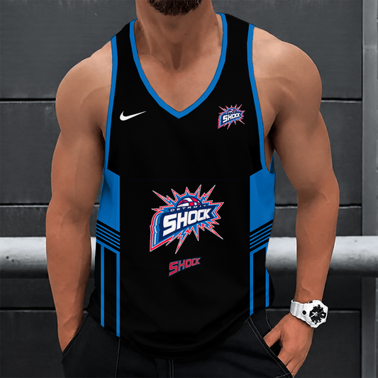 [FAN FAVORITE] NEW CUSTOMIZED WNBA15 DTS DETROIT SHOCK UNISEX TANK TOP