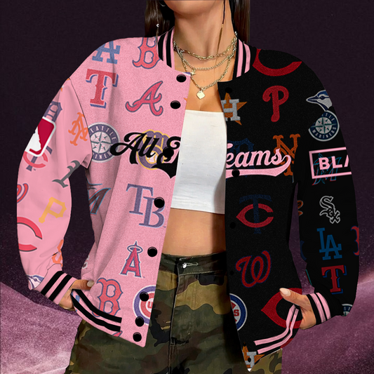 [FLASH SALE] NEW CUSTOMIZED MLB32 ALL TEAMS SATIN VARSITY & BASEBALL JACKET