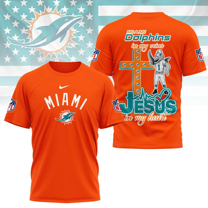 [SPECIAL OFFER] NEW CUSTOMIZED NFL19 MDP MIAMI DOLPHINS T-SHIRT | MULTIPLE COLORS AVAILABLE