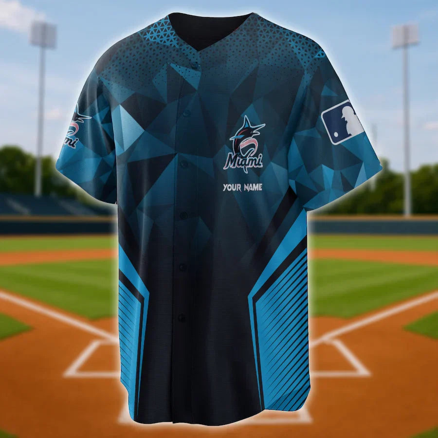 [FLASH SALE] NEW CUSTOMIZED MLB20 MI MARLINS BASEBALL JERSEY
