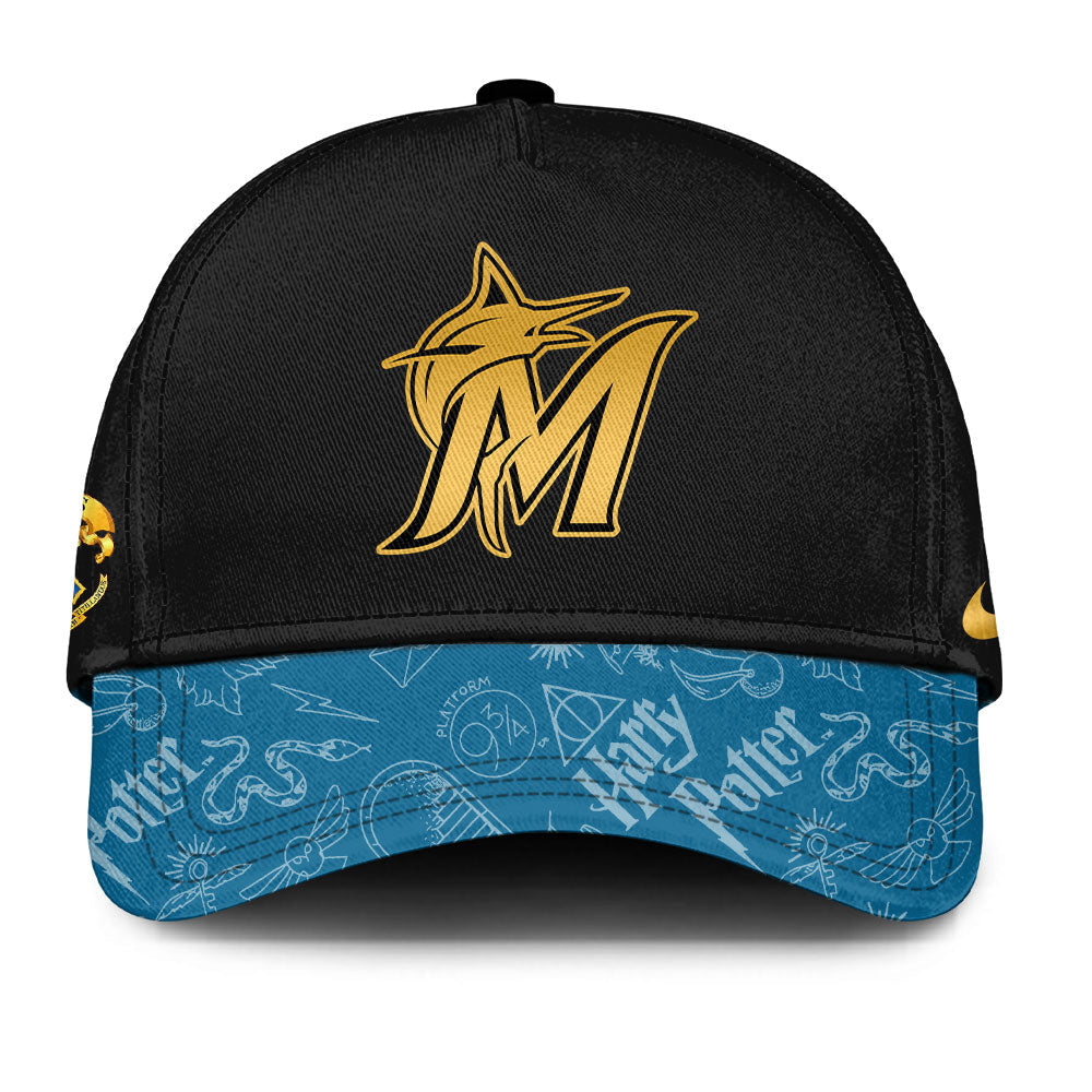 [FLASH SALE] NEW CUSTOMIZED MLB20 MI MARLINS x HARRY POTTER BASEBALL JERSEY & CAP