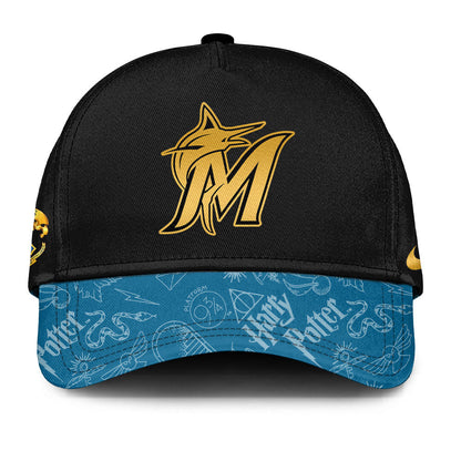 [FLASH SALE] NEW CUSTOMIZED MLB20 MI MARLINS x HARRY POTTER BASEBALL JERSEY & CAP