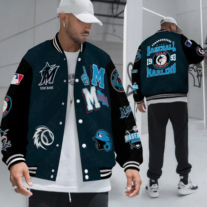 [FLASH SALE] NEW CUSTOMIZED MLB20 MMS MIAMI MARLINS UNISEX T-SHIRT, POLO, HOODIE & JACKETS
