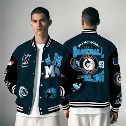 [FLASH SALE] NEW CUSTOMIZED MLB20 MMS MIAMI MARLINS UNISEX T-SHIRT, POLO, HOODIE & JACKETS