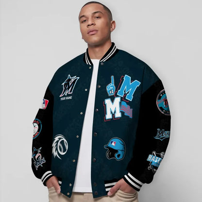 [FLASH SALE] NEW CUSTOMIZED MLB20 MMS MIAMI MARLINS UNISEX T-SHIRT, POLO, HOODIE & JACKETS