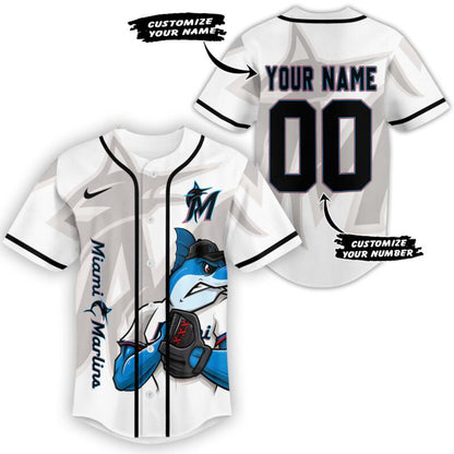 [FLASH SALE] NEW CUSTOMIZED MLB20 MI MARLINS BASEBALL JERSEY
