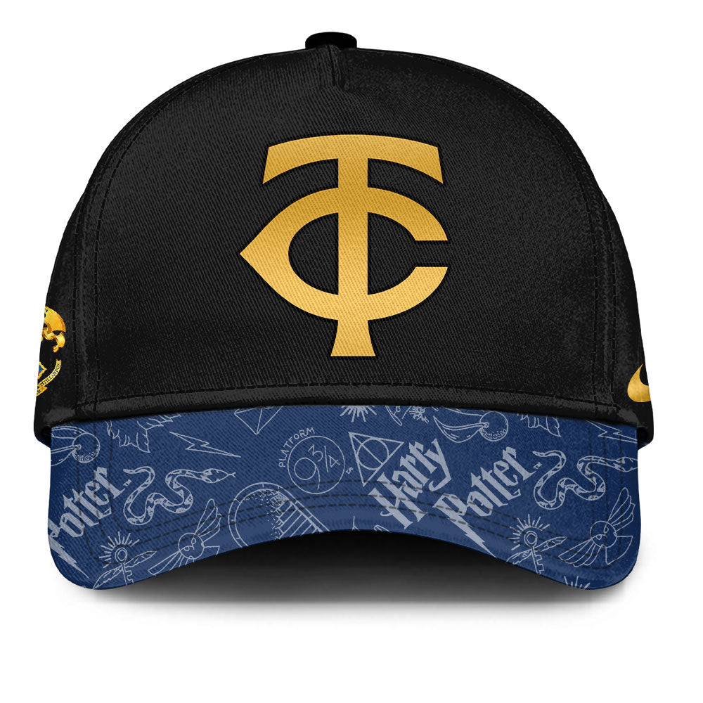 [FLASH SALE] NEW CUSTOMIZED MLB22 MN TWINS x HARRY POTTER BASEBALL JERSEY & CAP