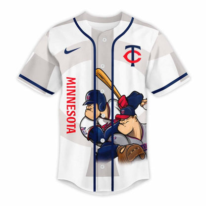 [FLASH SALE] NEW CUSTOMIZED MLB22 MN TWINS BASEBALL JERSEY