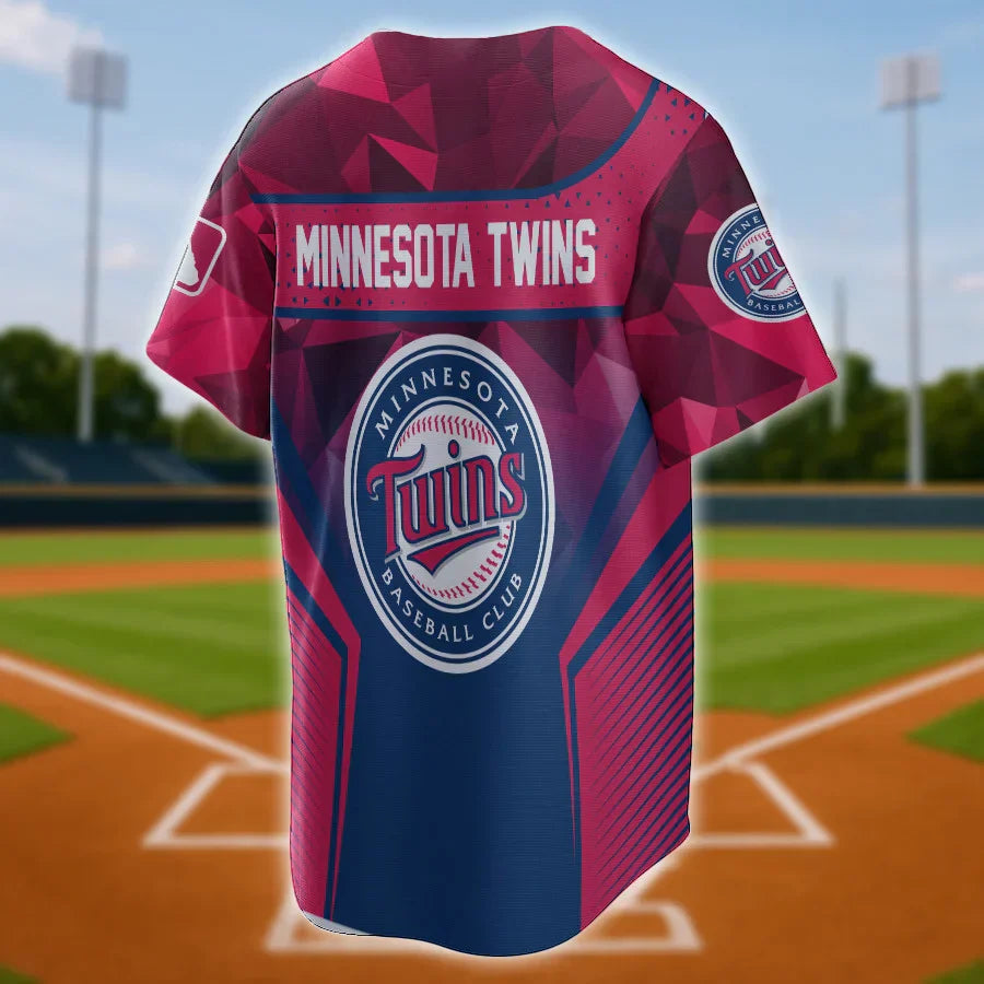 [FLASH SALE] NEW CUSTOMIZED MLB22 MN TWINS BASEBALL JERSEY