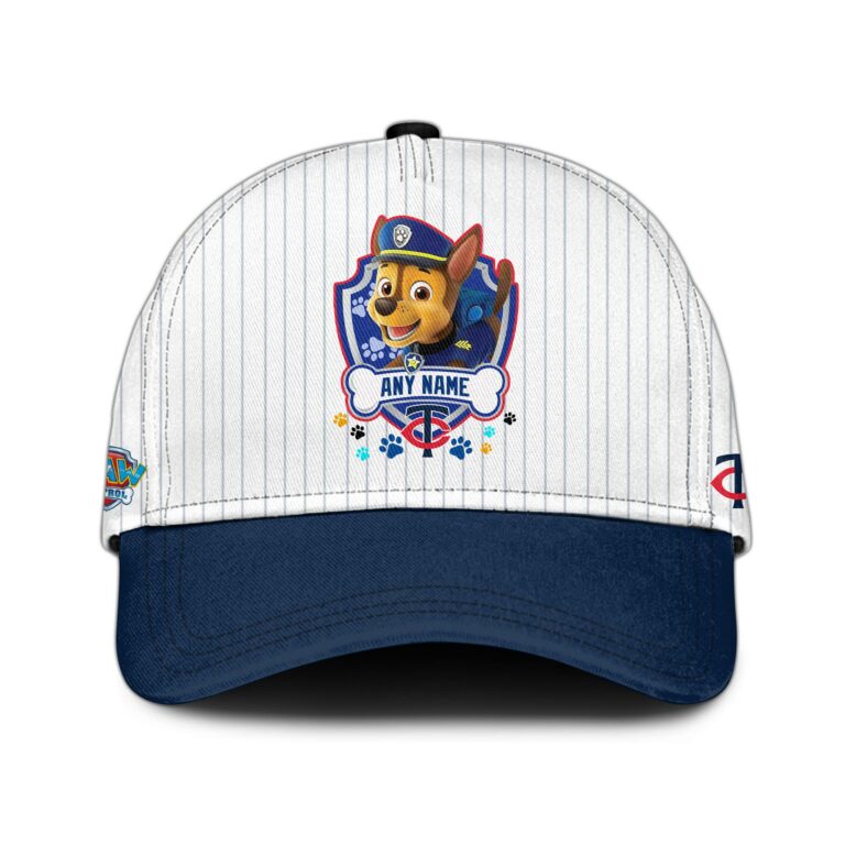 [FLASH SALE] NEW CUSTOMIZED MLB22 MTS MINNESOTA TWINS x PAW PATROL BASEBALL JERSEY & CAP