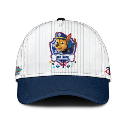 [FLASH SALE] NEW CUSTOMIZED MLB22 MTS MINNESOTA TWINS x PAW PATROL BASEBALL JERSEY & CAP