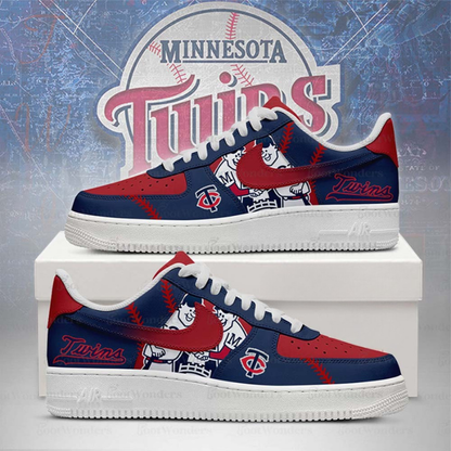 [FLASH SALE] NEW CUSTOMIZED MLB22 MN TWINS AF1 SHOES