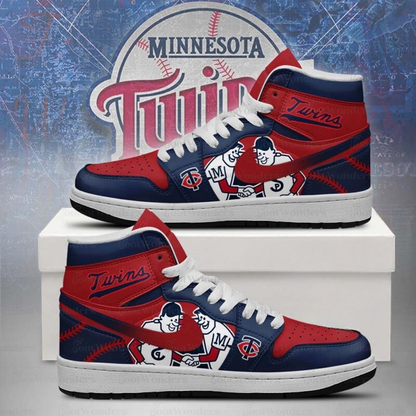 [FLASH SALE] NEW CUSTOMIZED MLB22 MN TWINS AIR JORDAN SNEAKERS