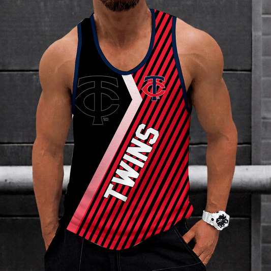 [FLASH SALE] NEW CUSTOMIZED MLB22 MINNESOTA TWINS UNISEX TANK TOP