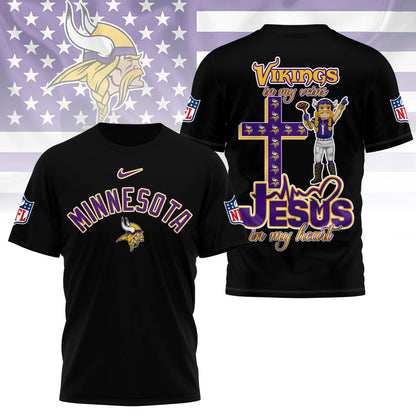 [SPECIAL OFFER] NEW CUSTOMIZED NFL05 MVK MINNESOTA VIKINGS T-SHIRT | MULTIPLE COLORS AVAILABLE