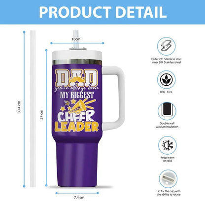 [SPECIAL OFFER] NEW CUSTOMIZED NFL05 MVK MINNESOTA VIKINGS 40OZ TUMBLER
