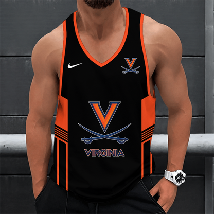 [FAN FAVORITE] NEW CUSTOMIZED NCAA MAM23 VIC VIRGINIA CAVALIERS STRAPPY UNISEX TANK TOP