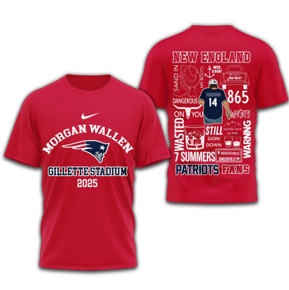 [SPECIAL OFFER] NEW CUSTOMIZED NFL27 NEP NEW ENGLAND PATRIOTS T-SHIRT | MULTIPLE COLORS AVAILABLE