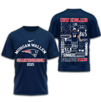 [SPECIAL OFFER] NEW CUSTOMIZED NFL27 NEP NEW ENGLAND PATRIOTS T-SHIRT | MULTIPLE COLORS AVAILABLE