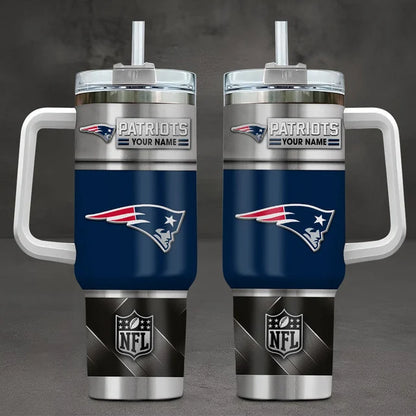 [SPECIAL OFFER] NEW CUSTOMIZED NFL27 NEP NEW ENGLAND PATRIOTS TUMBLER CUP