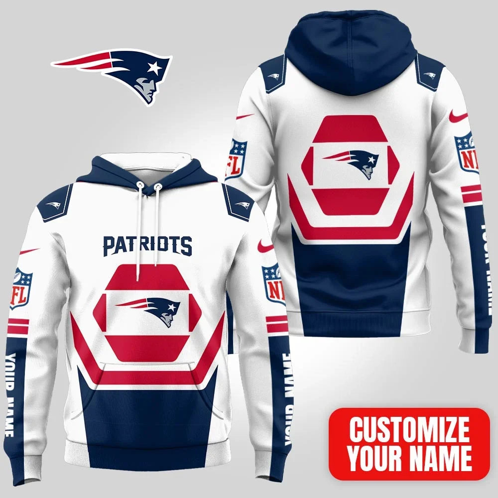 [SPECIAL OFFER] NEW CUSTOMIZED NFL27 NEP NEW ENGLAND PATRIOTS T-SHIRT, HOODIE & ZIP HOODIE