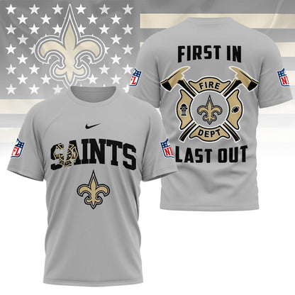 [SPECIAL OFFER] NEW CUSTOMIZED NFL24 NOS NEW ORLEANS SAINTS T-SHIRT | MULTIPLE COLORS AVAILABLE