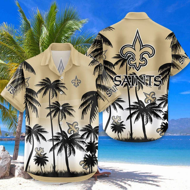 [SPECIAL OFFER] NEW CUSTOMIZED NFL24 NOS NEW ORLEANS SAINTS UNISEX HAWAIIAN SHIRT & SHORTS SET