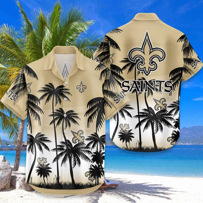 [SPECIAL OFFER] NEW CUSTOMIZED NFL24 NOS NEW ORLEANS SAINTS UNISEX HAWAIIAN SHIRT & SHORTS SET