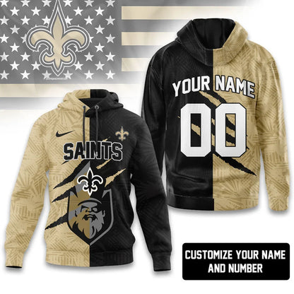 [SPECIAL OFFER] NEW CUSTOMIZED NFL24 NOS NEW ORLEANS SAINTS T-SHIRT, HOODIE, ZIP HOODIE