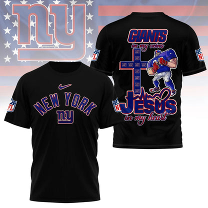 [SPECIAL OFFER] NEW CUSTOMIZED NFL32 NYG NEW YORK GIANTS T-SHIRT | MULTIPLE COLORS AVAILABLE
