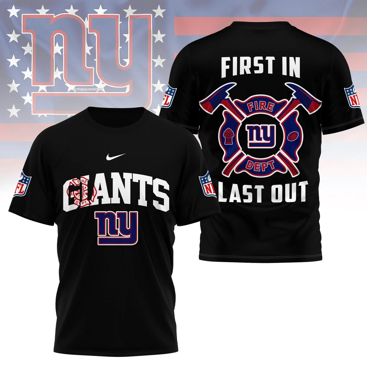 [SPECIAL OFFER] NEW CUSTOMIZED NFL32 NYG NEW YORK GIANTS T-SHIRT | MULTIPLE COLORS AVAILABLE