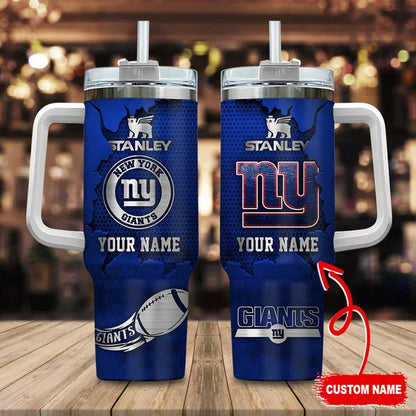 [SPECIAL OFFER] NEW CUSTOMIZED NFL32 NYG NEW YORK GIANTS TUMBLER CUP