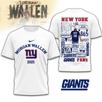 [SPECIAL OFFER] NEW CUSTOMIZED NFL32 NYG NEW YORK GIANTS T-SHIRT | MULTIPLE COLORS AVAILABLE