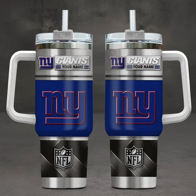 [SPECIAL OFFER] NEW CUSTOMIZED NFL32 NYG NEW YORK GIANTS TUMBLER CUP