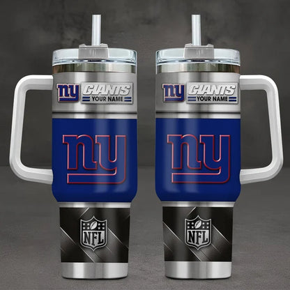 [SPECIAL OFFER] NEW CUSTOMIZED NFL32 NYG NEW YORK GIANTS TUMBLER CUP