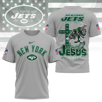 [SPECIAL OFFER] NEW CUSTOMIZED NFL25 NYJ NEW YORK JETS T-SHIRT | MULTIPLE COLORS AVAILABLE