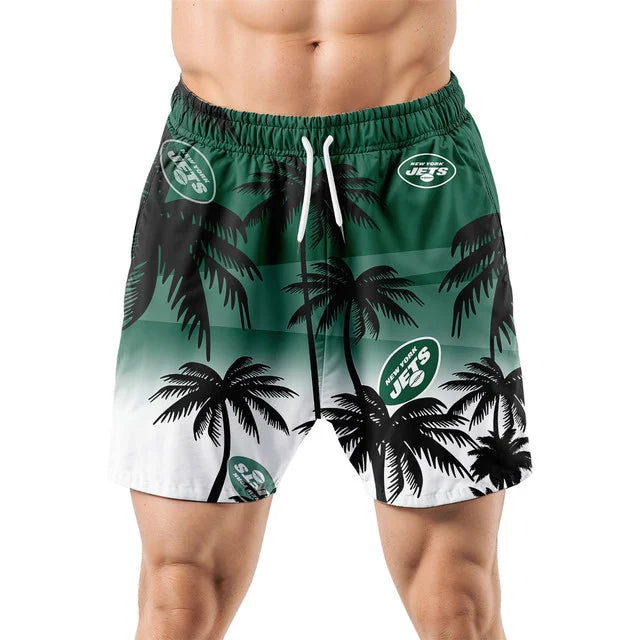 [SPECIAL OFFER] NEW CUSTOMIZED NFL25 NYJ NEW YORK JETS UNISEX HAWAIIAN SHIRT & SHORTS SET
