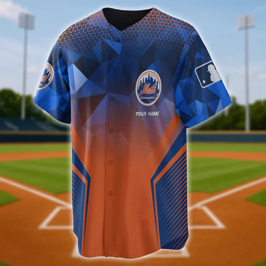 [FLASH SALE] NEW CUSTOMIZED MLB17 NY METS BASEBALL JERSEY