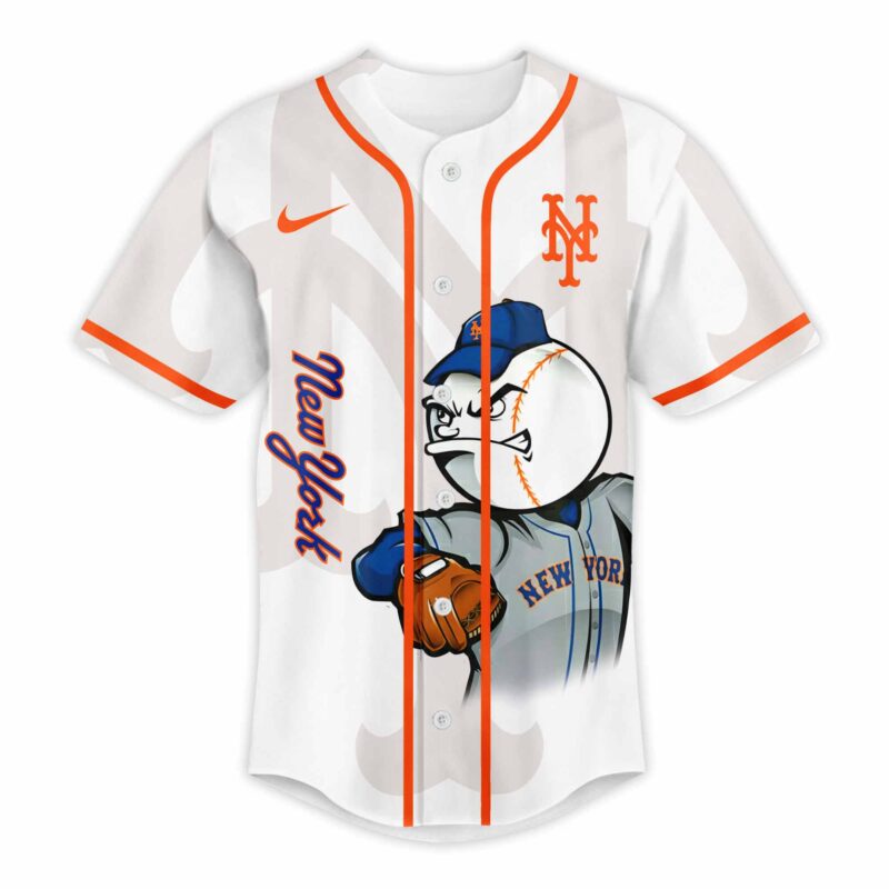 [FLASH SALE] NEW CUSTOMIZED MLB17 NY METS BASEBALL JERSEY