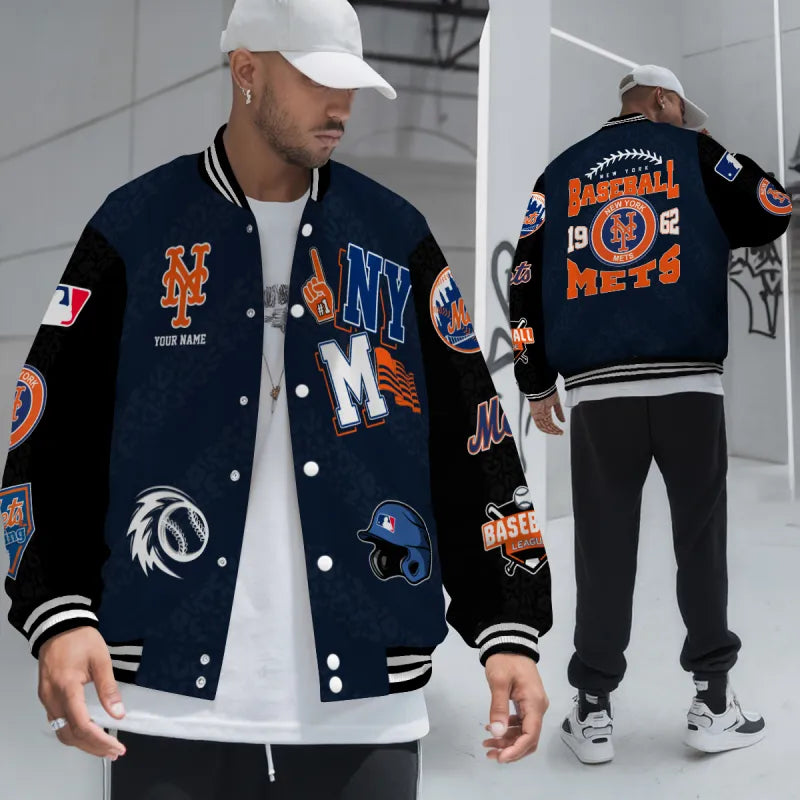 [FLASH SALE] NEW CUSTOMIZED MLB17 NYM NEW YORK METS UNISEX T-SHIRT, POLO, HOODIE & JACKETS