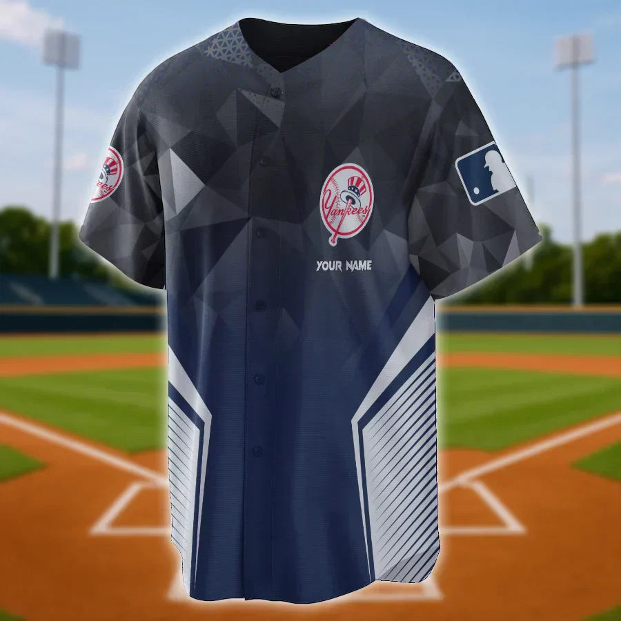 [FLASH SALE] NEW CUSTOMIZED MLB01 NYY NEW YORK YANKEES BASEBALL JERSEY